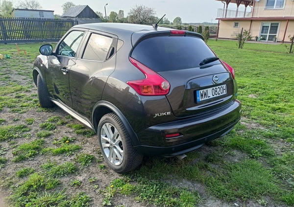 Nissan Juke cena 27000 przebieg: 155000, rok produkcji 2013 z Sulejówek małe 22